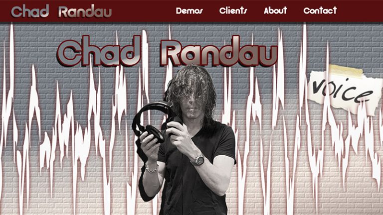 Chad Randau • Voice Actor Site