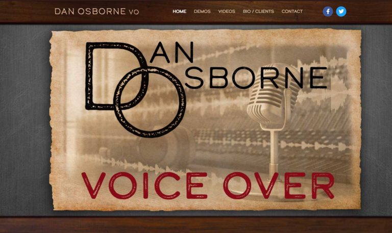 Dan Osborne • Voice Actor Site
