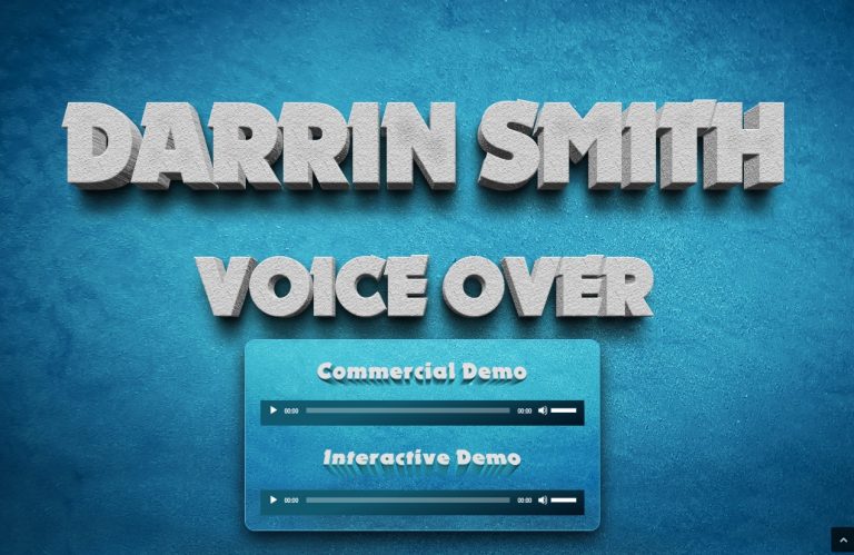 Darrin Smith • Voice Actor Site