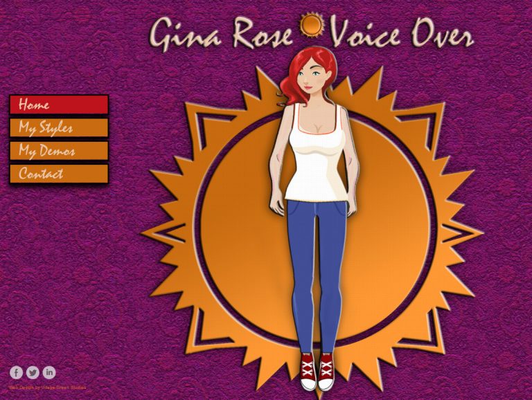 Gina Rose • Voice Actor Site