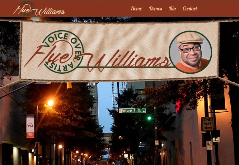 Hue Williams • Voice Actor Site