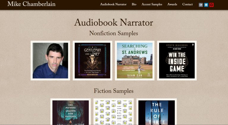 Mike Chamberlain • Voice Actor Site