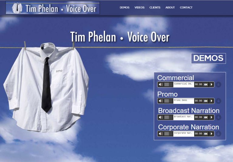 Tim Phelan • Voice Actor Site