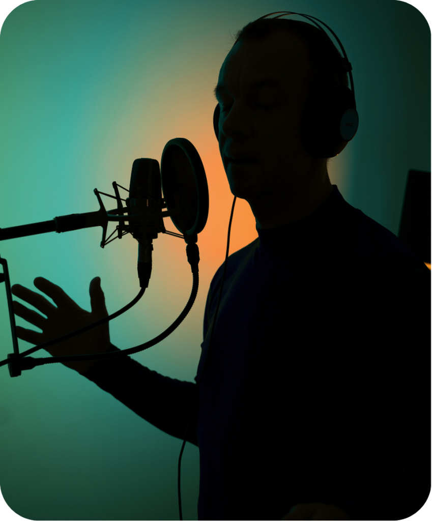 Voice Actor Sites homepage hero image showcasing custom VO websites