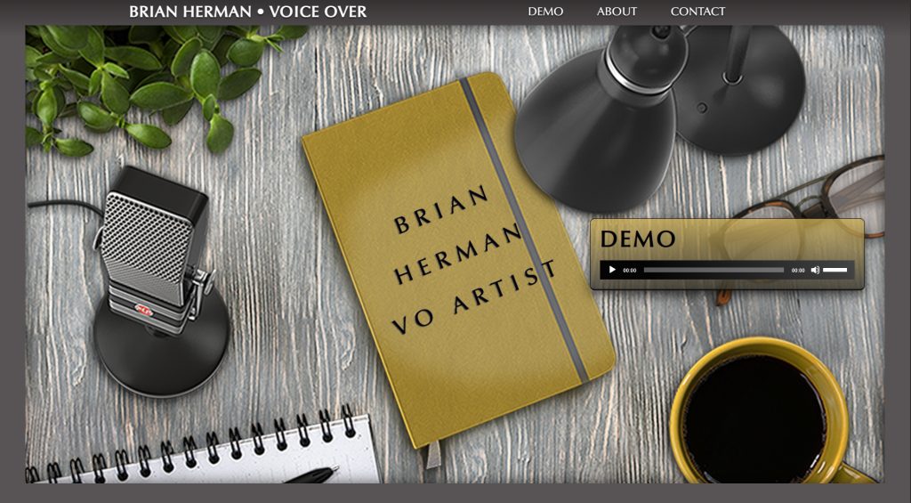 Brian Herman Voice Actor Site